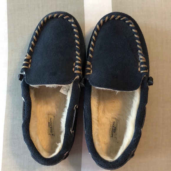 lands end kids slippers